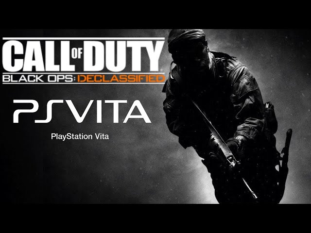 Call of Duty Black Ops Declassified PS Vita Gameplay - the worst game in the series :(