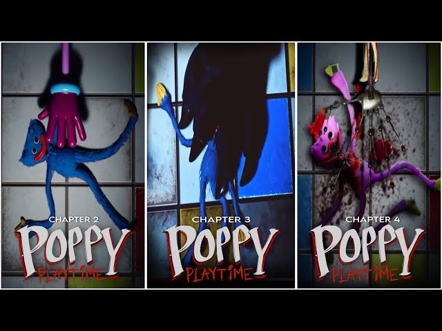 Trailers Comparison: Poppy Playtime Chapters 4 Chapter 3 Vs Chapter 2
