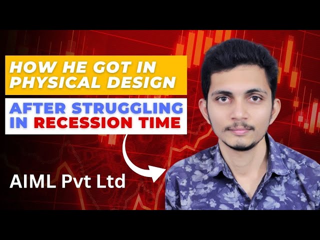VLSI FOR ALL Premium Course Reviews - He got Job in Physical Design after STRUGGLING in RECESSION