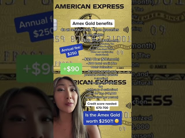 Amex Gold worth $250?!