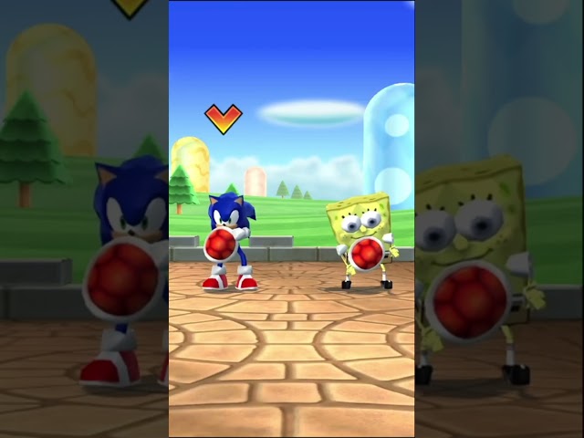 Mario vs Sonic | Mario Party 9 | #shorts #mario #mariosupergaming #supermariobros #nintendo