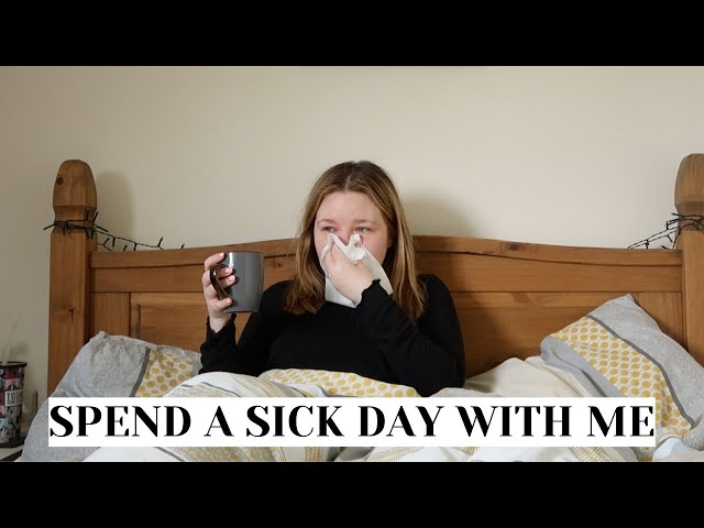A SICK DAY VLOG: HOW TO SPEND THE DAY WHEN YOU'RE FEELING POORLY | Emma Jean