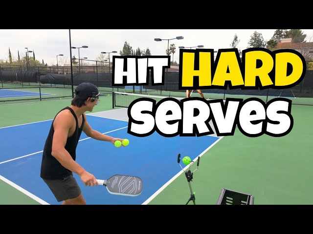 How to hit ACES with the "Open Stance Serve"