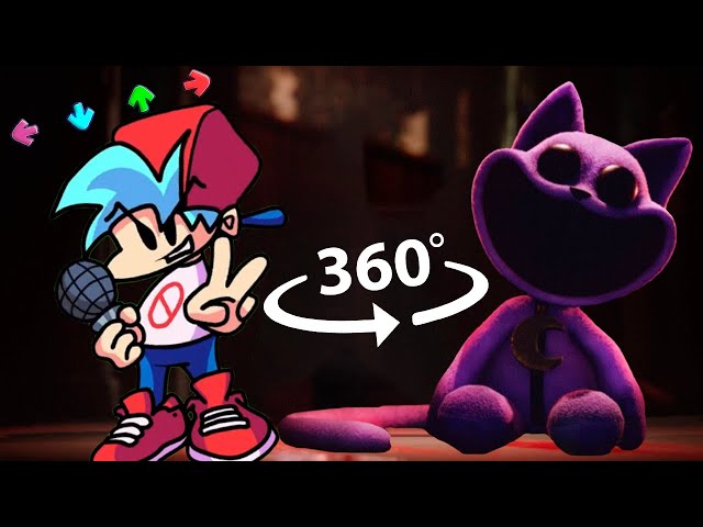 CatNap Recall vs Friday Night Funkin 360° VR | Poppy Playtime Chapter 3