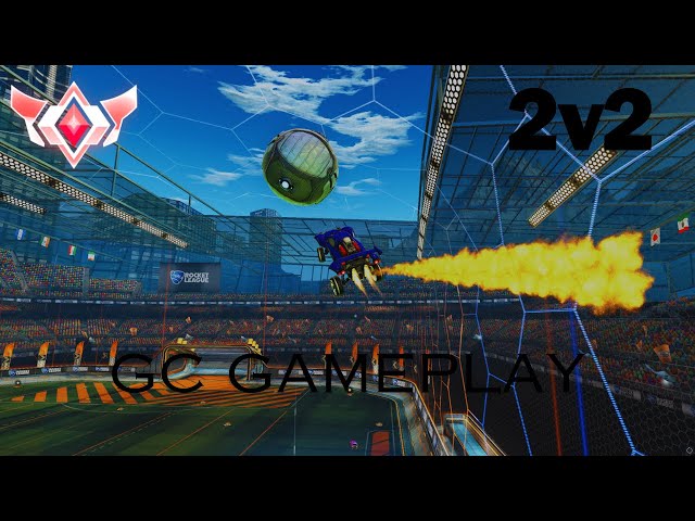 PEAKING IN GC1 | Rocket League gc1 2v2 gameplay