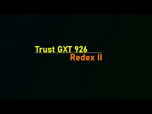 Trust GXT 926 Wireless Maus - Redex II