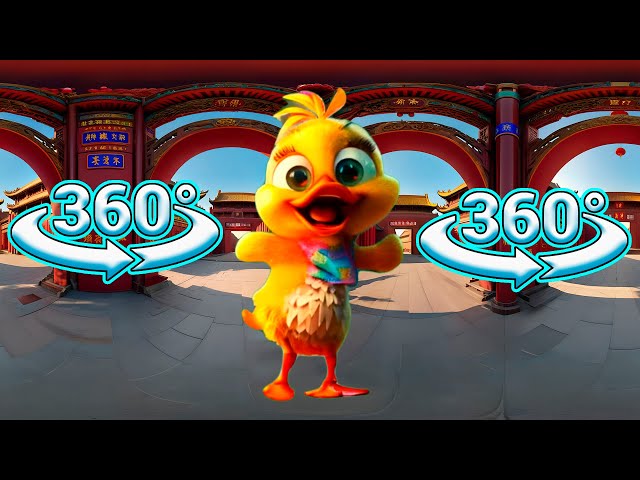 💥360ºVR Duck Dance Fever: Get Ready for Some Feathered Fun!