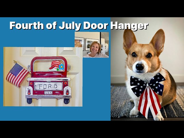 Awesome 4th of July Door Hanger