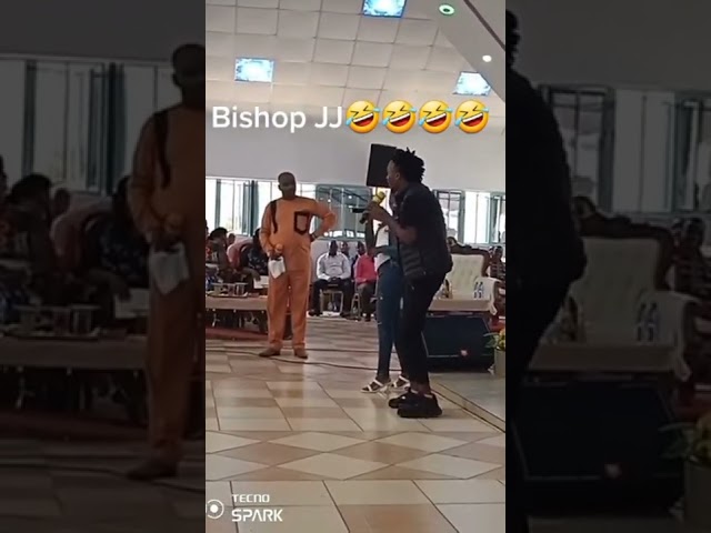carol katrue and miracle performs in a church. see Bishop JJ reaction 😂😂😂😂😂