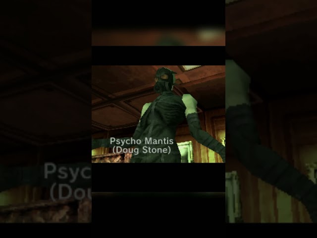 Solid Snake meets Psycho Mantis | Metal Gear Solid