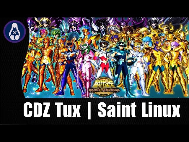 Cavaleiros do Zodíaco Linux | Saint Linux