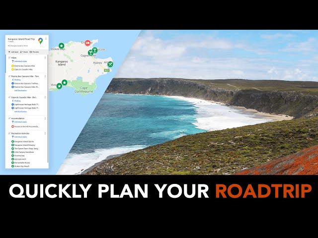How to Plan a Road Trip on Google Maps | Visually Plan your Itinerary