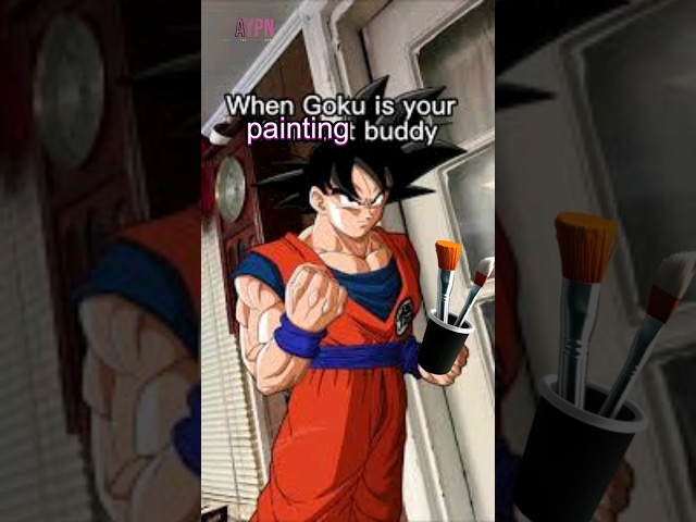 Paint like Goku