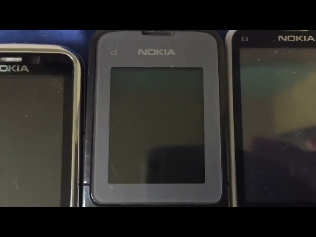 Playing the Nokia Tune Of all Of My Working Nokia Phones (Models in The Description)