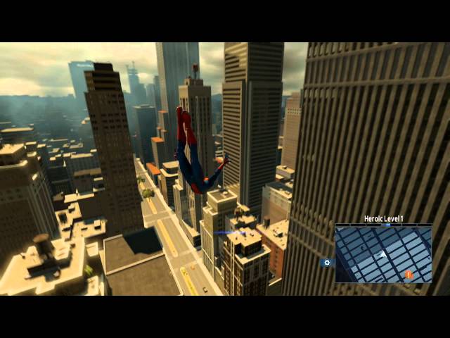 The Amazing Spider-Man 2 - Free-Roam Web Swinging Gameplay HD