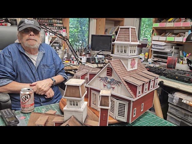 Fire houses For Your Model Railroad! Another Day In The Shop for Fathers Day!