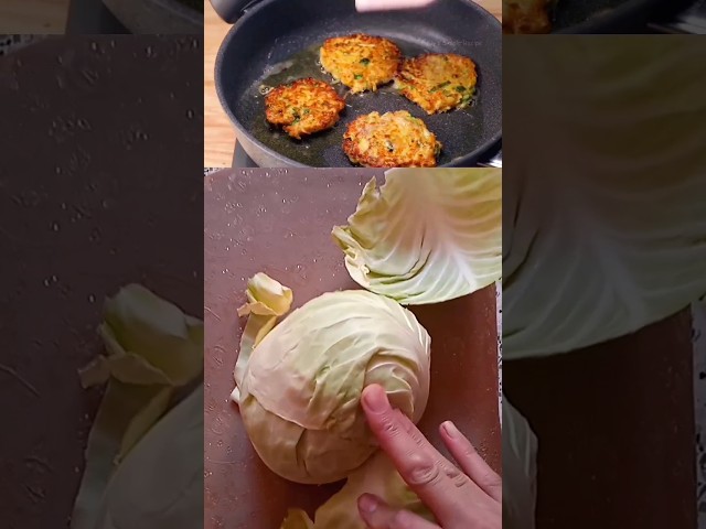 Cabbage with eggs is better than pizza An easy, quick and very delicious recipe