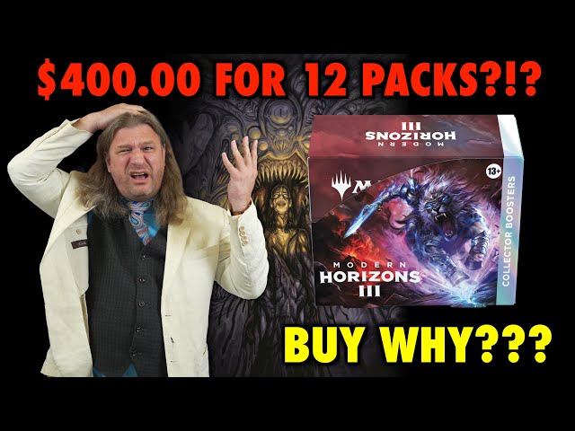 Let's Play The $400.00 Magic: The Gathering Booster Box Game! | Modern Horizons 3 Collector Boosters
