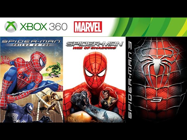 All Spider-Man Games on Xbox 360