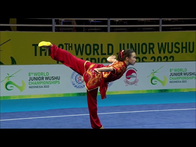 Joanne Li (USA) Changquan - 9.063 (Group A), 8th World Junior Wushu Championships 2022 #martialarts