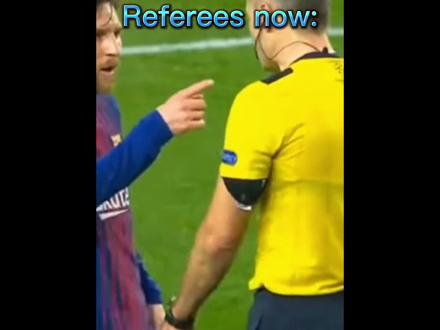 Referees now vs Pierluigi Collina #shorts#football#vs