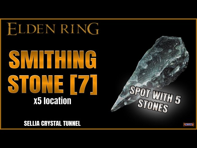 Elden Ring | Smithing Stone [7] x5 Location