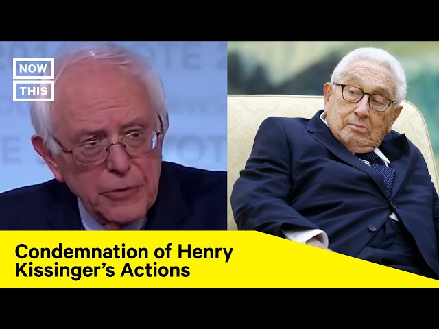 Throwback to Bernie Sanders' Condemnation of Henry Kissinger's Actions as Secretary of State