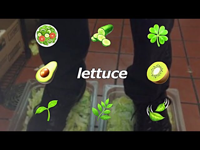 Precious Foot Lettuce 💚