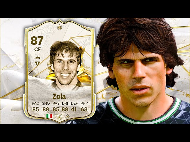 87 Icon Zola Player Review - EA FC 24