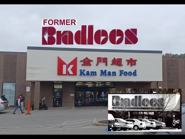 Recycled Former Bradlees (now Kam Man Food) - Quincy, Massachusetts