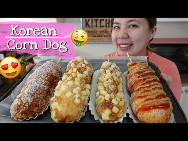 KOREAN CORN DOG Negosyo Recipe with Costing
