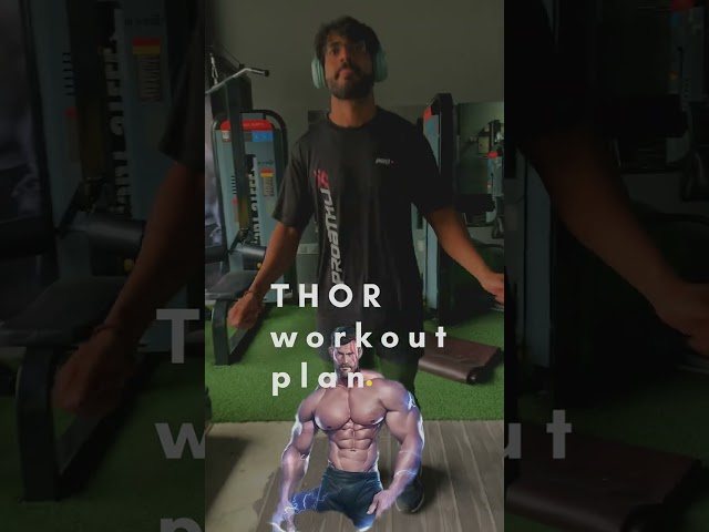 God Of Thunder Workout Plan For thor lovers