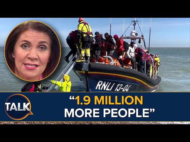 “That’s Terrifying” | Estimated 1.22 MILLION Legal Migrants Arrived In UK In 2023