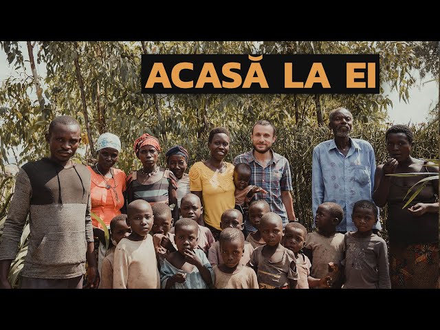 I visited my godchildren in a village in Burundi, Africa