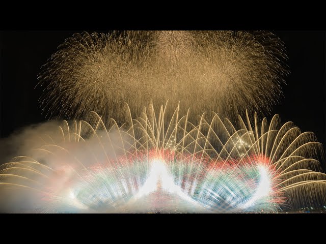 4K HDR | Japan Fireworks Show | Noshiro no Hanabi 2021| BMD DaVinci Resolve YRGB managed