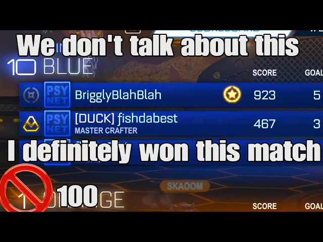 I tried playing Rocket League (IT DID NOT GO WELL)