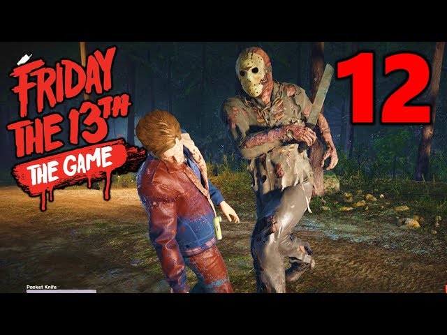 [12] Annoying Jason!!! (Let's Play Friday The 13th The Game)
