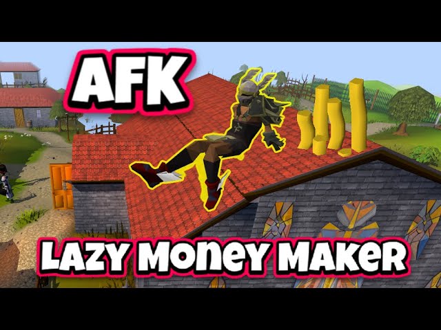 Most AFK Money Maker In OSRS - Lazy Passive Simple Money Making Guide