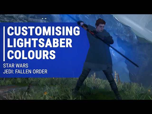 Customising Lightsaber Colours in Star Wars Jedi: Fallen Order on PC