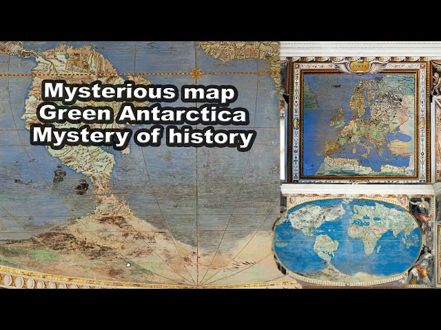 Mysterious map - Green Antarctica - Mystery of history