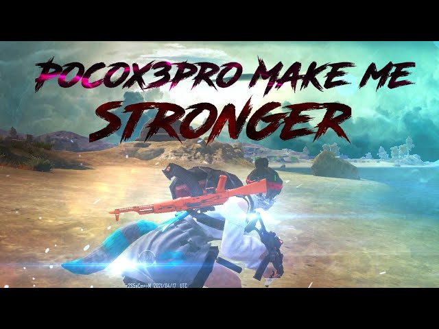 Pocox3pro make me stronger ||| AJ GAMING||| BGMI Montage