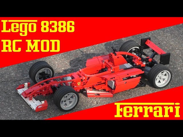 FULL RC LEGO 8386 Ferrari F1 Racer [RC MOD]