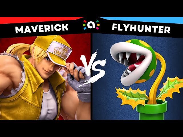 Maverick (Terry) vs Flyhunter (Piranha Plant) | Super Smash Bros Ultimate Amiibo Fights