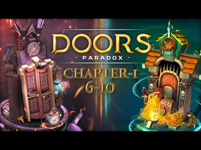 Exploring Doors Paradox: Levels 6-10 | Xplore Gaming JPG | #2 #doorsparadox