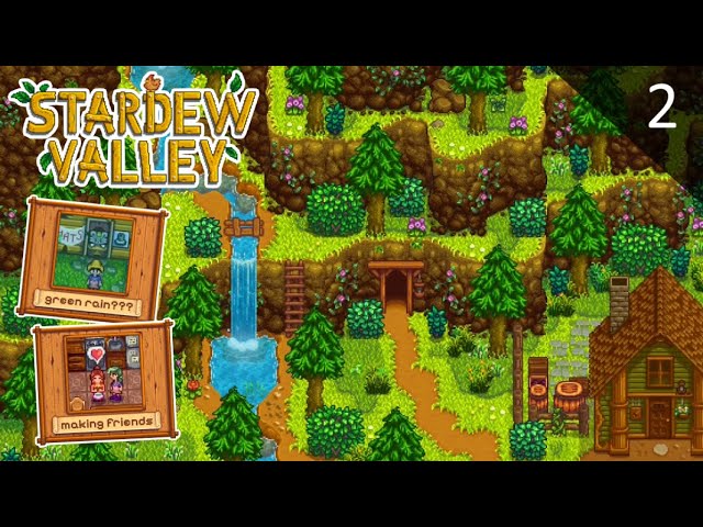 Green rain, bunnies & our first diy clothing | Summer Year 1 (Ep.2) | Modded Stardew Valley