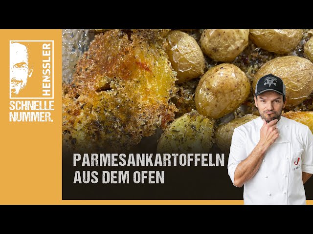 Schnelles Parmesankartoffeln aus dem Ofen Rezept von Steffen Henssler | Günstige Rezepte
