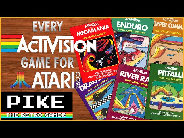 Every Activision Game on the Atari 2600 - All 45 published plus one prototype!