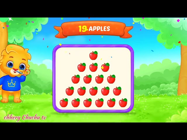 Fun & learn with numbers || Member learning|| #cartoon #kidslearning #kidsvideo