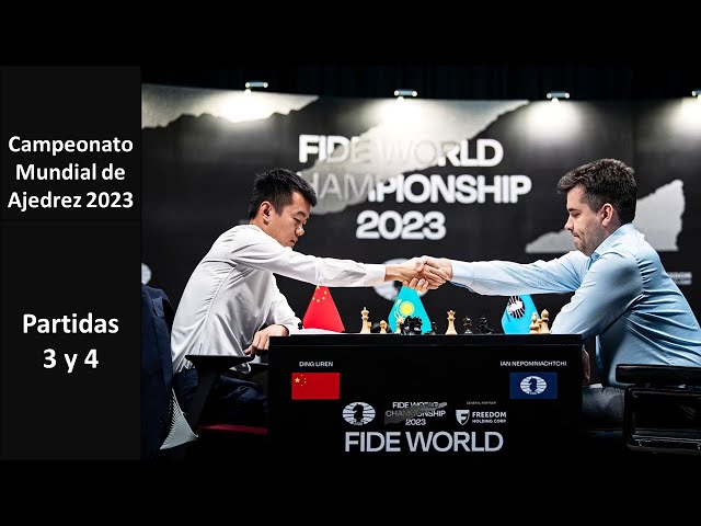 Campeonato Mundial de Ajedrez 2023 | Partidas 3 y 4 | Poke Chess 7