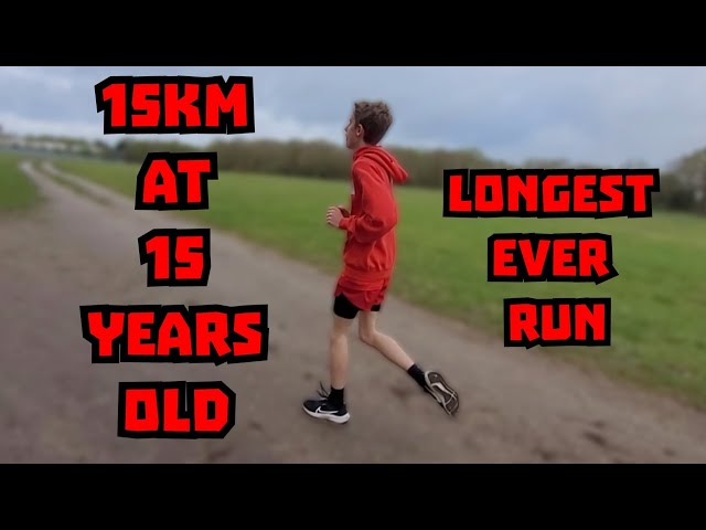15KM AT 15 YEARS OLD ( MY LONGEST EVER RUN )!!!